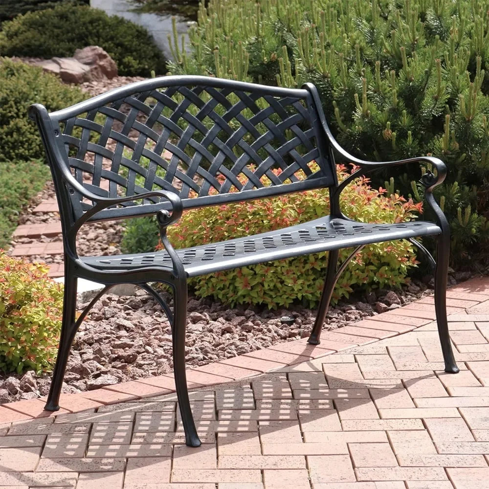 Garden Bench, 615 Pounds Weight, 39 Inches Wide