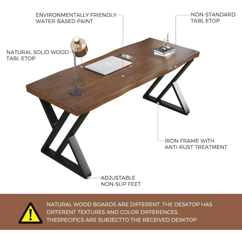 55-inch Writing Desk for Home Office