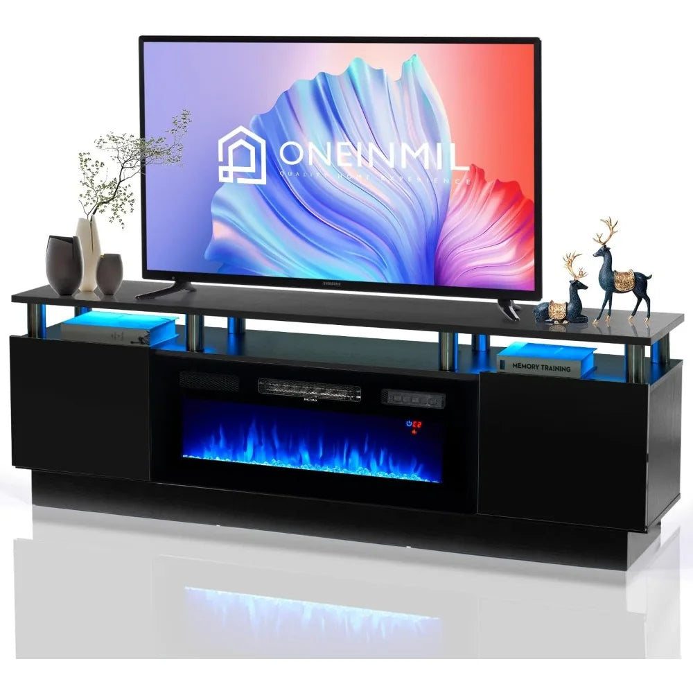 Fireplace TV Stand with 36" Electric Fireplace