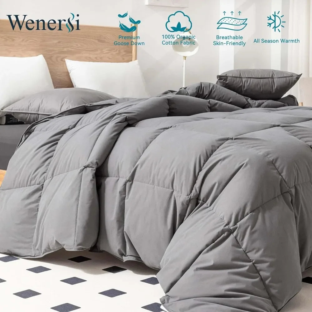 Goose Feather Down Comforter King Size