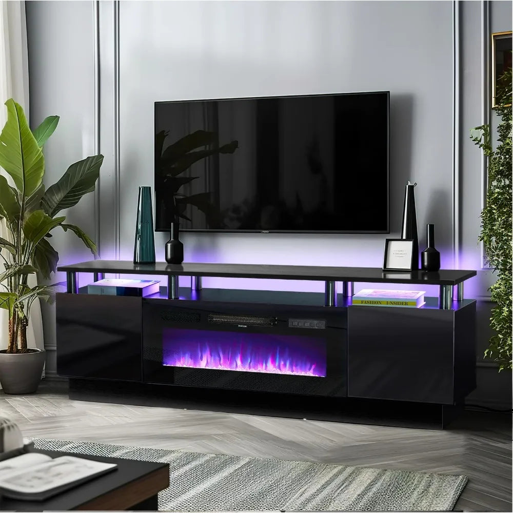 Fireplace TV Stand with 36" Electric Fireplace