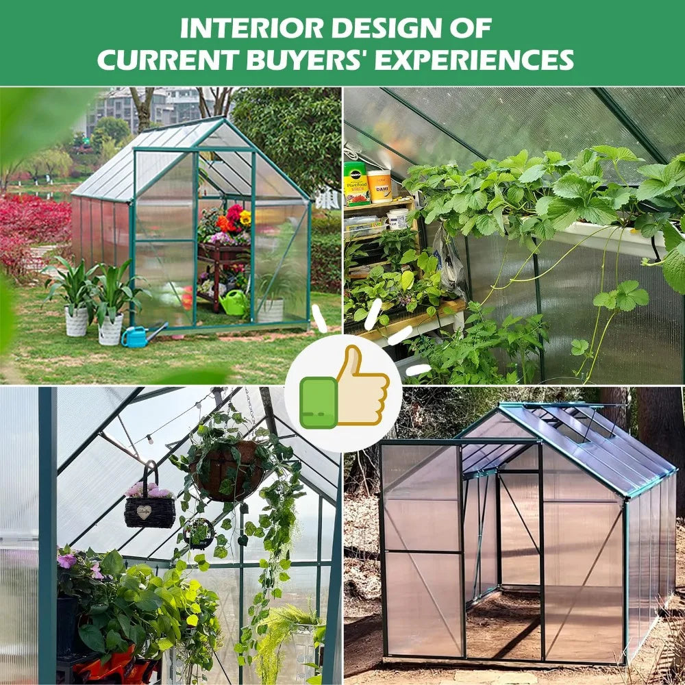 Polycarbonate Greenhouse for Outdoors