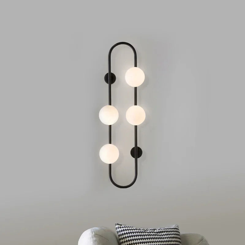 Modern Black Wall Lights for Bedside Decor