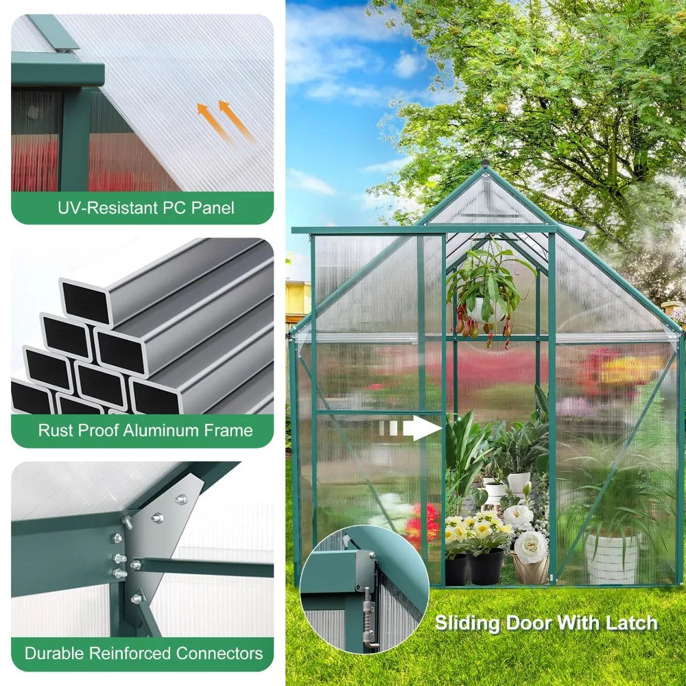 Polycarbonate Greenhouse for Outdoors