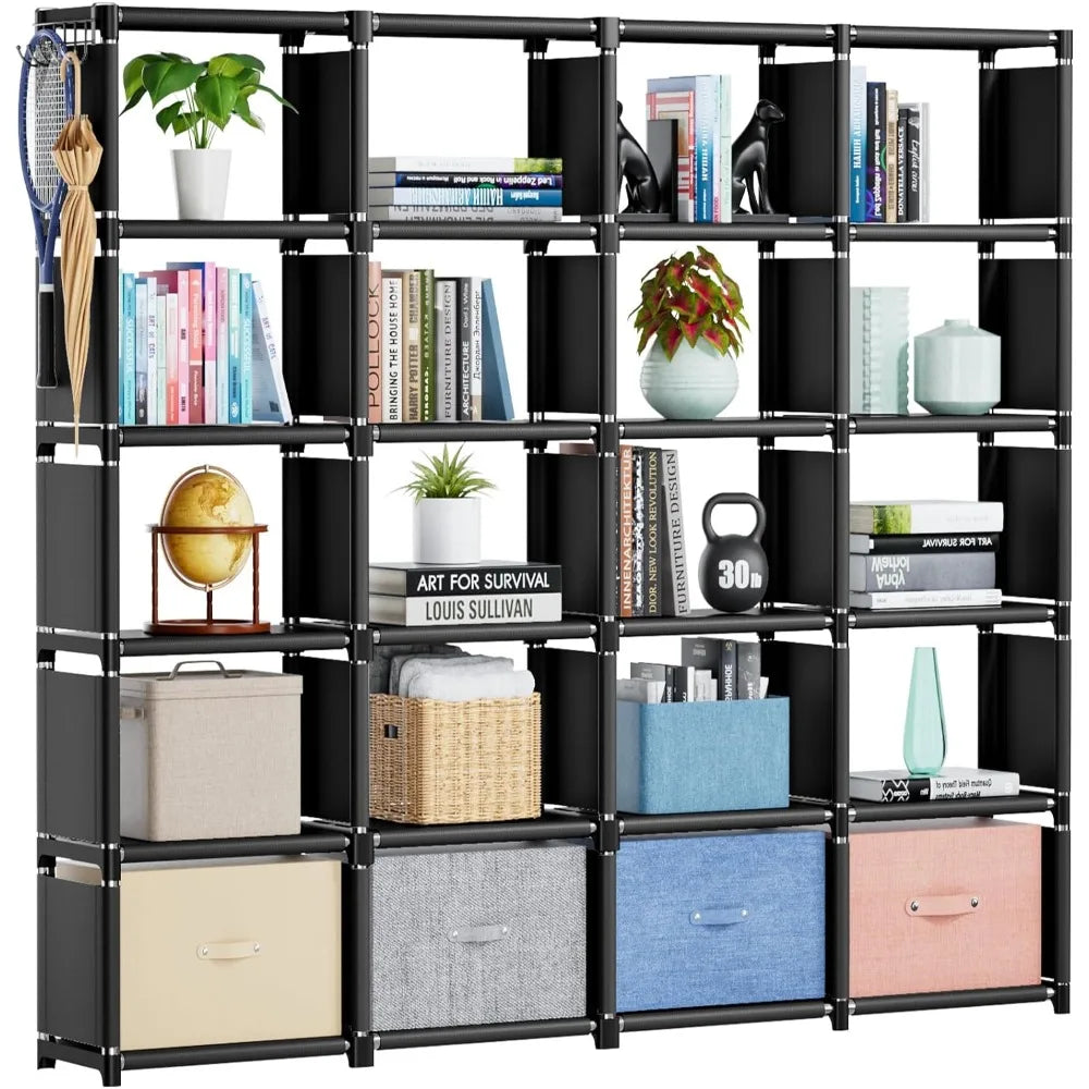 Bookshelf, 20 Cube Storage Organizer