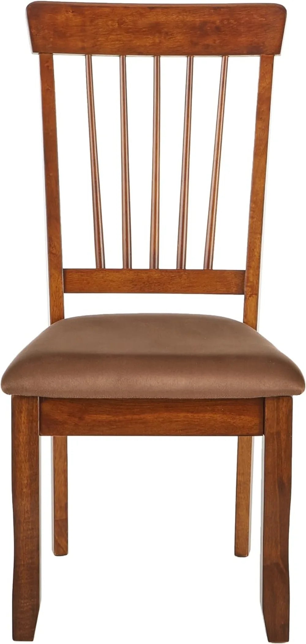 Signature Design by Ashley Berringer 18" Rustic Dining Chair with Cushions, 2 Count, Brown