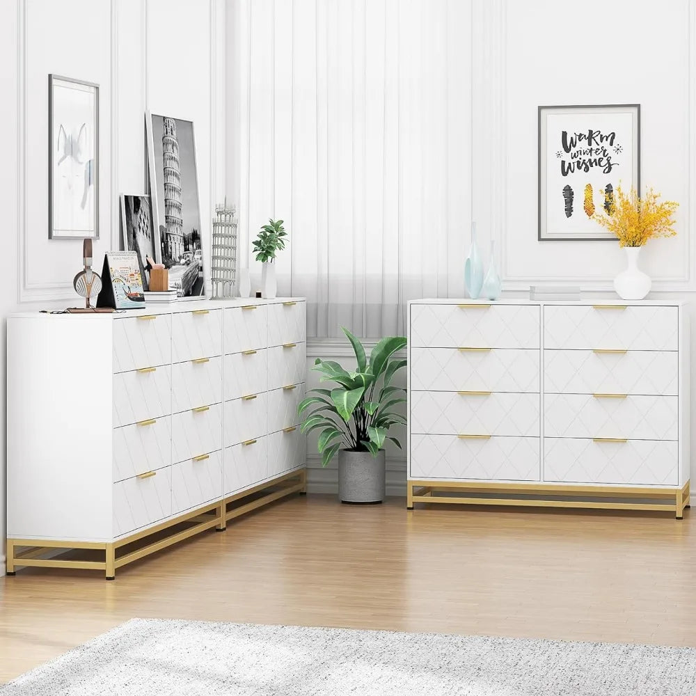 Dresser for Bedroom With 8 Drawers