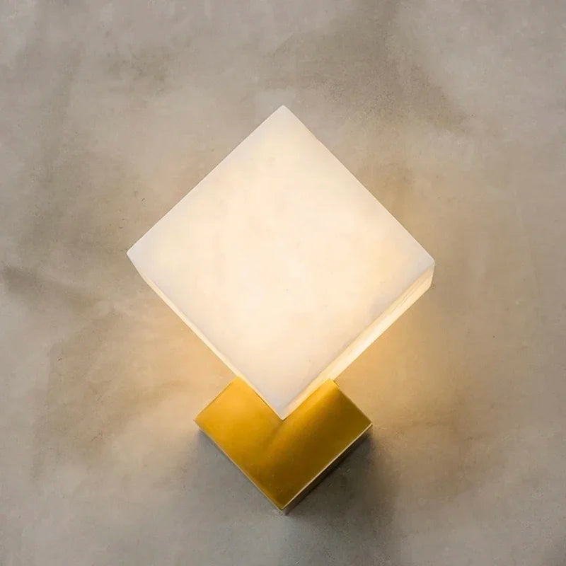 Luxury jade wall lamps