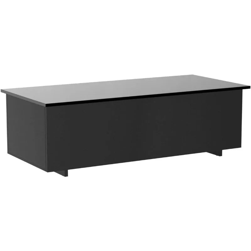 LED Coffee Table for Living Room, High Gloss with Led Lights