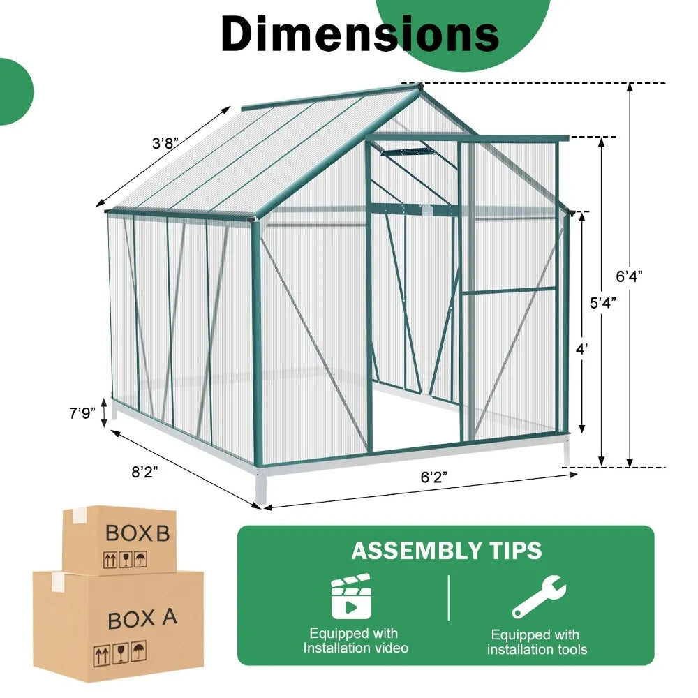 Polycarbonate Greenhouse for Outdoors