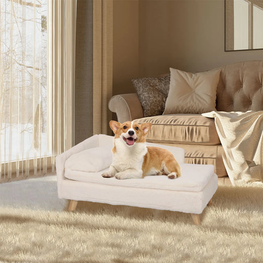 Nordic Pet Stool Bed with Cozy Pad Waterproof