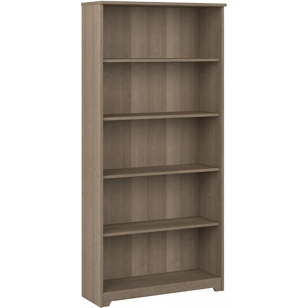 Furniture Cabot 5 Shelf 66-Inch H Bookcase