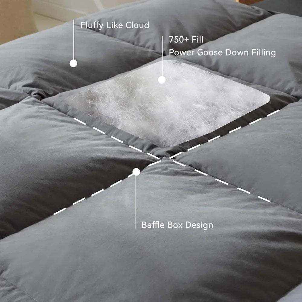 Goose Feather Down Comforter King Size